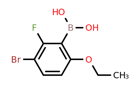 1309980-98-0 | (3-Bromo-6-ethoxy-2-fluorophenyl)boronic acid