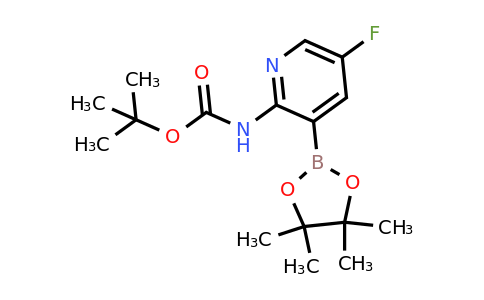 1309981-29-0 | tert-Butyl (5-fluoro-3-(4,4,5,5-tetramethyl-1,3,2-dioxaborolan-2-yl)pyridin-2-yl)carbamate