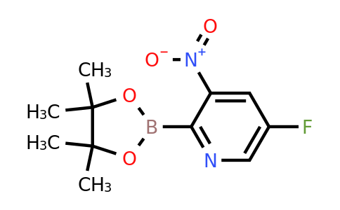 1309982-34-0 | 5-Fluoro-3-nitro-2-(4,4,5,5-tetramethyl-1,3,2-dioxaborolan-2-yl)pyridine