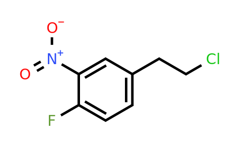 1310320-52-5 | 4-(2-Chloroethyl)-1-fluoro-2-nitrobenzene