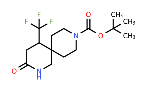 1310381-23-7 | tert-Butyl 3-oxo-5-(trifluoromethyl)-2,9-diazaspiro[5.5]undecane-9-carboxylate