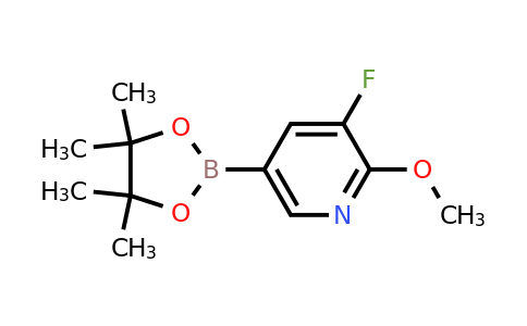 1310384-35-0 | 3-Fluoro-2-methoxy-5-(4,4,5,5-tetramethyl-1,3,2-dioxaborolan-2-yl)pyridine