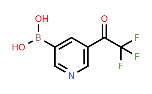 1310384-93-0 | (5-(2,2,2-Trifluoroacetyl)pyridin-3-yl)boronic acid