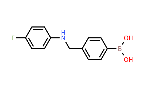 1310403-77-0 | (4-(((4-Fluorophenyl)amino)methyl)phenyl)boronic acid