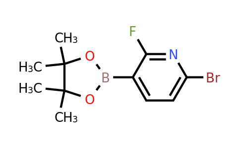 1310404-04-6 | 6-Bromo-2-fluoro-3-(4,4,5,5-tetramethyl-1,3,2-dioxaborolan-2-yl)pyridine