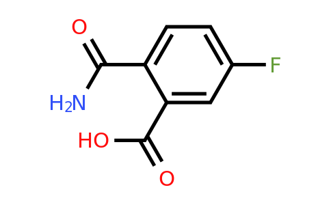 1310532-40-1 | 2-Carbamoyl-5-fluorobenzoic acid