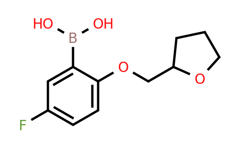 1310939-56-0 | [5-Fluoro-2-(oxolan-2-ylmethoxy)phenyl]boronic acid