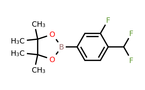 1310949-75-7 | 2-(4-(Difluoromethyl)-3-fluorophenyl)-4,4,5,5-tetramethyl-1,3,2-dioxaborolane
