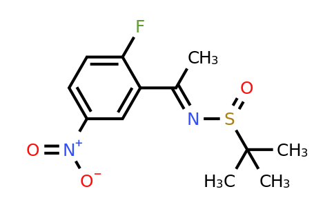 1311388-01-8 | N-(1-(2-Fluoro-5-nitrophenyl)ethylidene)-2-methylpropane-2-sulfinamide