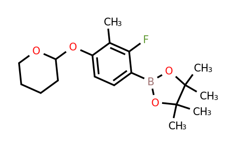 1312478-93-5 | 2-Fluoro-3-methyl-4-(2-tetrahydropyranyloxy)benzeneboronic acid pinacol ester