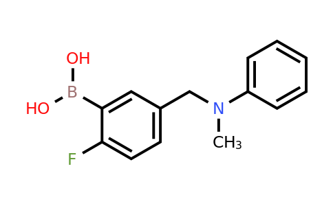 1312922-65-8 | (2-Fluoro-5-((methyl(phenyl)amino)methyl)phenyl)boronic acid
