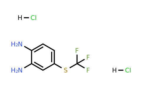 1313012-28-0 | 4-((Trifluoromethyl)thio)benzene-1,2-diamine dihydrochloride