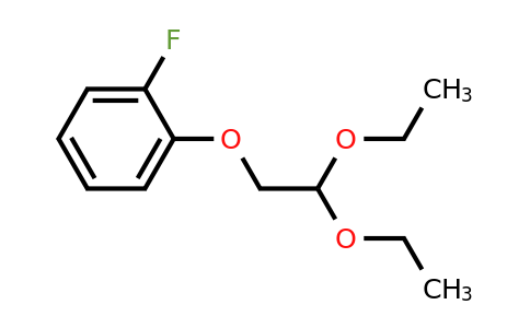 1313712-61-6 | 1-(2,2-Diethoxyethoxy)-2-fluorobenzene