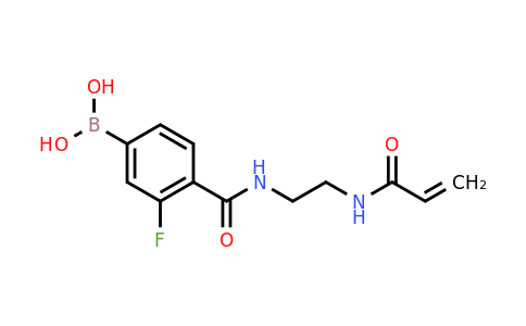 1313712-90-1 | (4-((2-Acrylamidoethyl)carbamoyl)-3-fluorophenyl)boronic acid