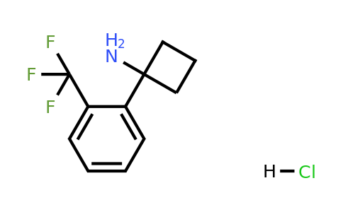 1314785-94-8 | 1-(2-(Trifluoromethyl)phenyl)cyclobutanamine hydrochloride