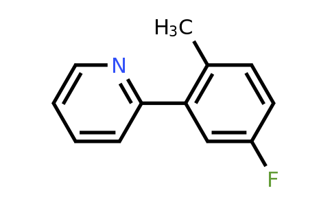 1314922-73-0 | 2-(5-Fluoro-2-methylphenyl)pyridine