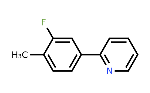 1314929-11-7 | 2-(3-Fluoro-4-methylphenyl)pyridine
