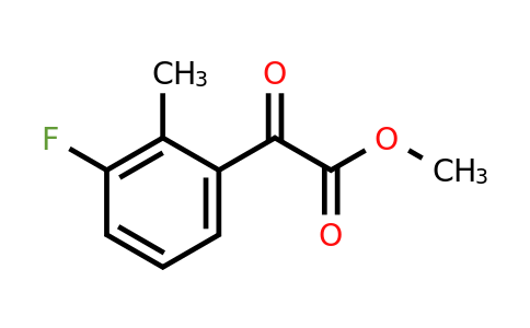 1314929-15-1 | Methyl 2-(3-fluoro-2-methylphenyl)-2-oxoacetate
