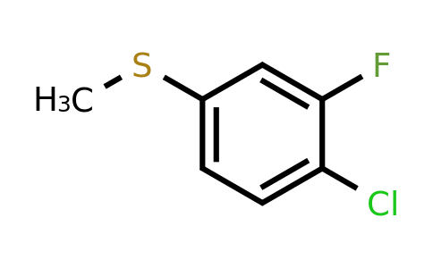 1314964-99-2 | (4-Chloro-3-fluorophenyl)(methyl)sulfane