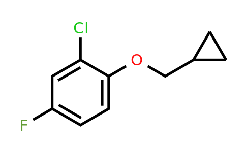1314985-41-5 | 2-Chloro-1-(cyclopropylmethoxy)-4-fluorobenzene