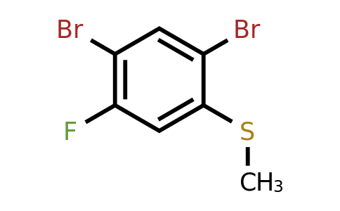 1314987-31-9 | 2,4-Dibromo-5-fluorothioanisole