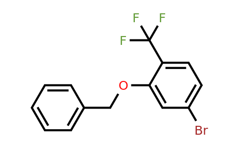 1314987-55-7 | 2-(Benzyloxy)-4-bromo-1-(trifluoromethyl)benzene