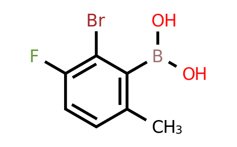 1315340-53-4 | 2-Bromo-3-fluoro-6-methylphenylboronic acid