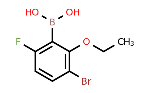 1315340-54-5 | (3-Bromo-2-ethoxy-6-fluorophenyl)boronic acid