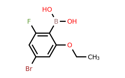 1315340-56-7 | (4-Bromo-2-ethoxy-6-fluorophenyl)boronic acid