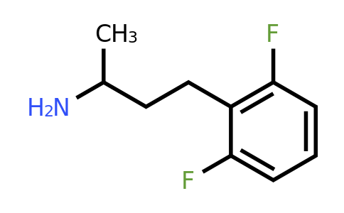 1315373-41-1 | 4-(2,6-Difluorophenyl)butan-2-amine