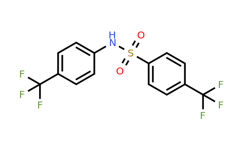 132481-91-5 | 4-(Trifluoromethyl)-N-[4-(trifluoromethyl)phenyl]benzenesulfonamide