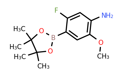 1326283-60-6 | 5-Fluoro-2-methoxy-4-(4,4,5,5-tetramethyl-1,3,2-dioxaborolan-2-yl)aniline
