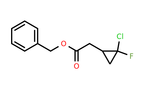 132656-21-4 | benzyl 2-(2-chloro-2-fluorocyclopropyl)acetate