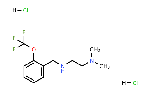 1328641-59-3 | N1,N1-Dimethyl-N2-(2-(trifluoromethoxy)benzyl)ethane-1,2-diamine dihydrochloride