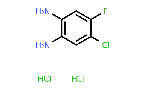 132942-81-5 | 4-Chloro-5-fluorobenzene-1,2-diamine dihydrochloride