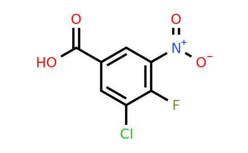132992-43-9 | 3-Chloro-4-fluoro-5-nitrobenzoic acid