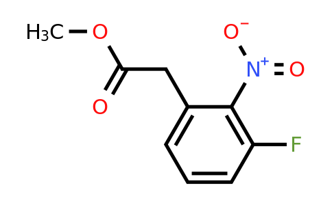1330632-17-1 | Methyl 2-(3-fluoro-2-nitrophenyl)acetate