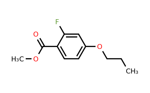 1330750-41-8 | Methyl 2-fluoro-4-propoxybenzoate