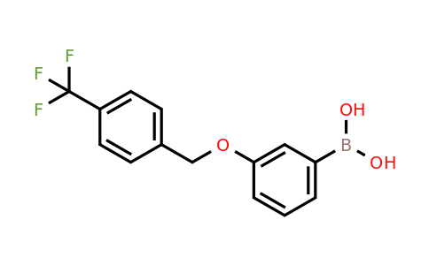 1333084-04-0 | (3-((4-(Trifluoromethyl)benzyl)oxy)phenyl)boronic acid
