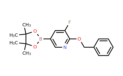 1333222-45-9 | 2-(Benzyloxy)-3-fluoro-5-(4,4,5,5-tetramethyl-1,3,2-dioxaborolan-2-yl)pyridine