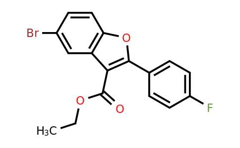 1333340-13-8 | Ethyl 5-bromo-2-(4-fluorophenyl)benzofuran-3-carboxylate