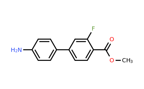 1334500-05-8 | Methyl 4'-amino-3-fluoro-[1,1'-biphenyl]-4-carboxylate