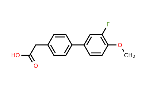 1334500-08-1 | 2-(3'-Fluoro-4'-methoxy-[1,1'-biphenyl]-4-yl)acetic acid