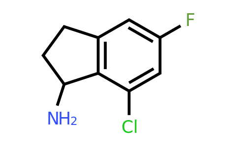 1337210-62-4 | 7-Chloro-5-fluoro-2,3-dihydro-1H-inden-1-amine