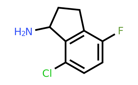 1337367-67-5 | 7-Chloro-4-fluoro-2,3-dihydro-1H-inden-1-amine