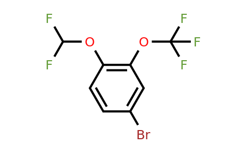 1337606-73-1 | 1-Bromo-4-difluoromethoxy-3-(trifluoromethoxy)benzene