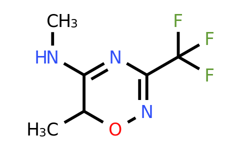 N,6-Dimethyl-3-(trifluoromethyl)-6H-1,2,4-oxadiazin-5-amine