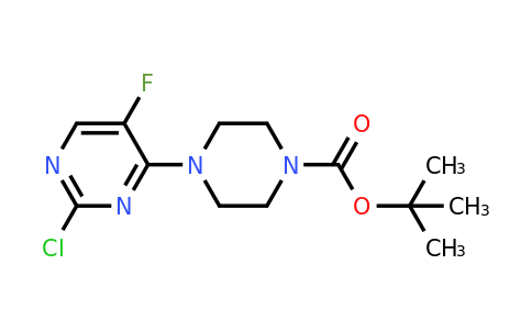 1338495-22-9 | tert-Butyl 4-(2-chloro-5-fluoropyrimidin-4-yl)piperazine-1-carboxylate