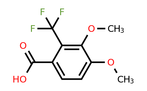 1338709-29-7 | 3,4-Dimethoxy-2-(trifluoromethyl)benzoic acid