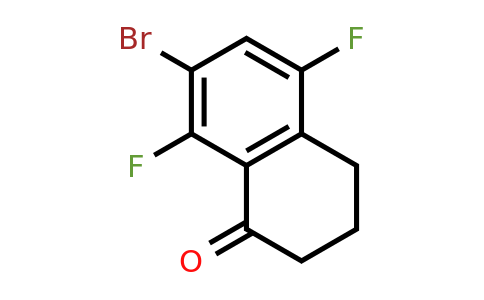 1341073-10-6 | 7-Bromo-5,8-difluoro-3,4-dihydronaphthalen-1(2H)-one